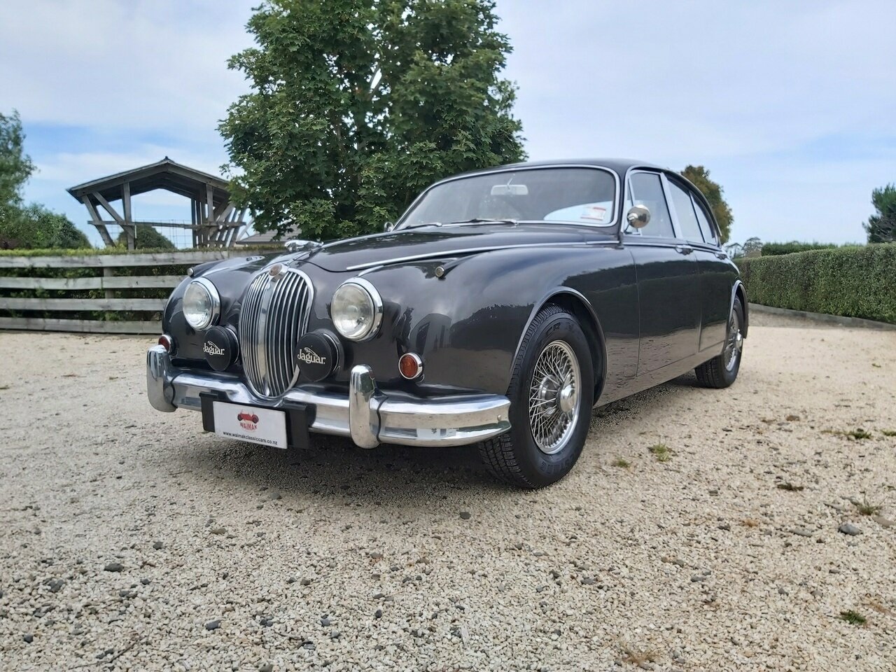 1964 jaguar mark ii 3.4 m/o manual + o/drive sedan