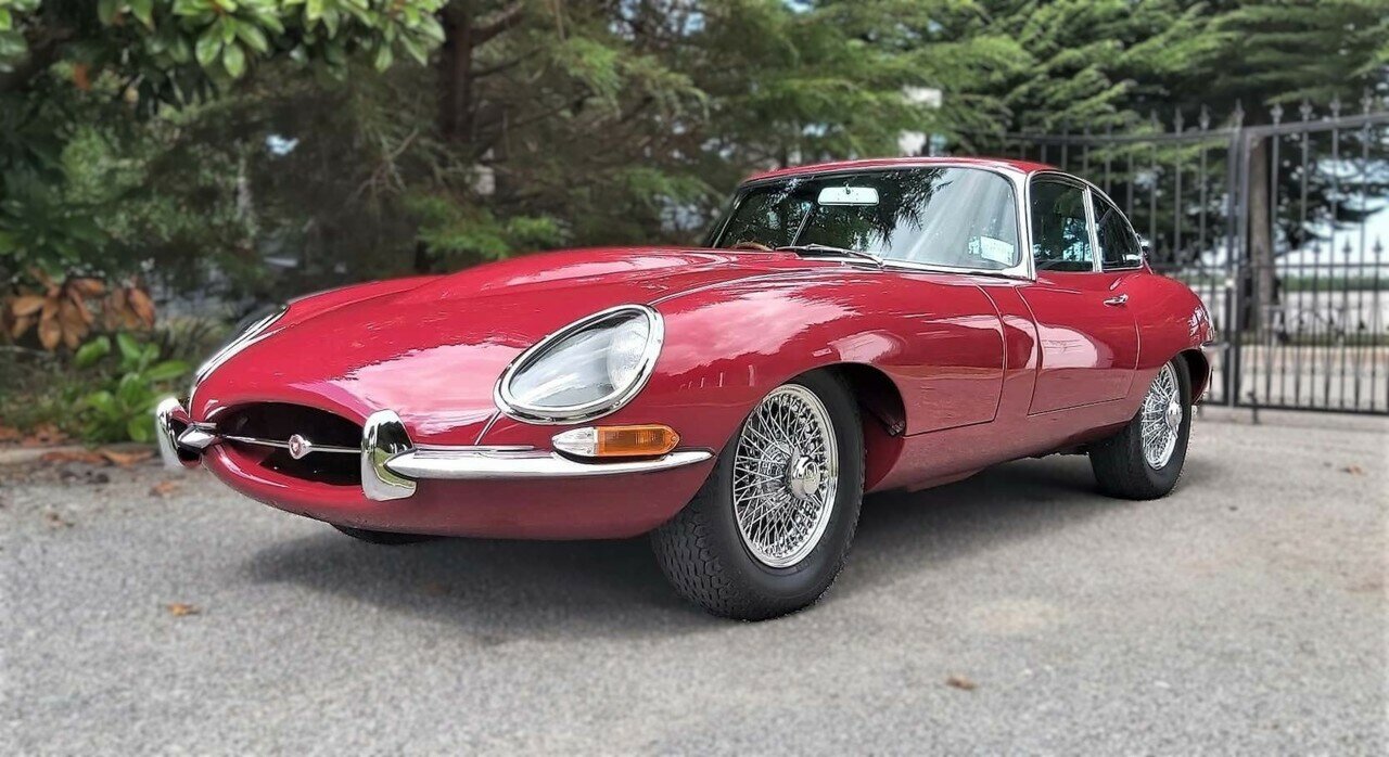 1965 jaguar e type series 1 4.2 4 sp manual 2d coupe