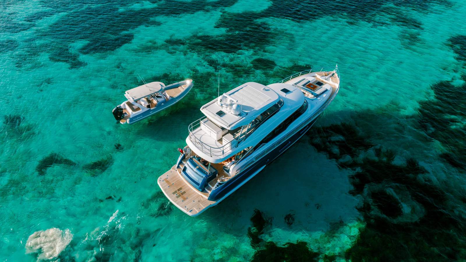 established luxury charter vessel