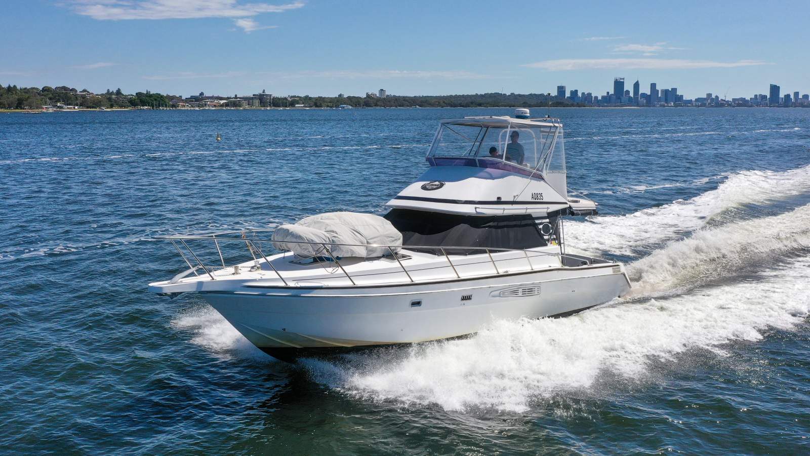 1996 leeder 40 flybridge cruiser