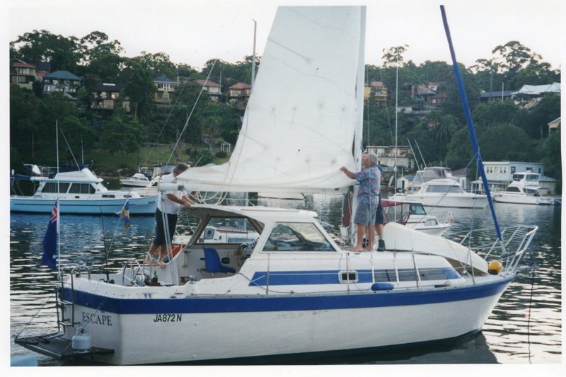 1979 yamaha 30 ft motor sailor