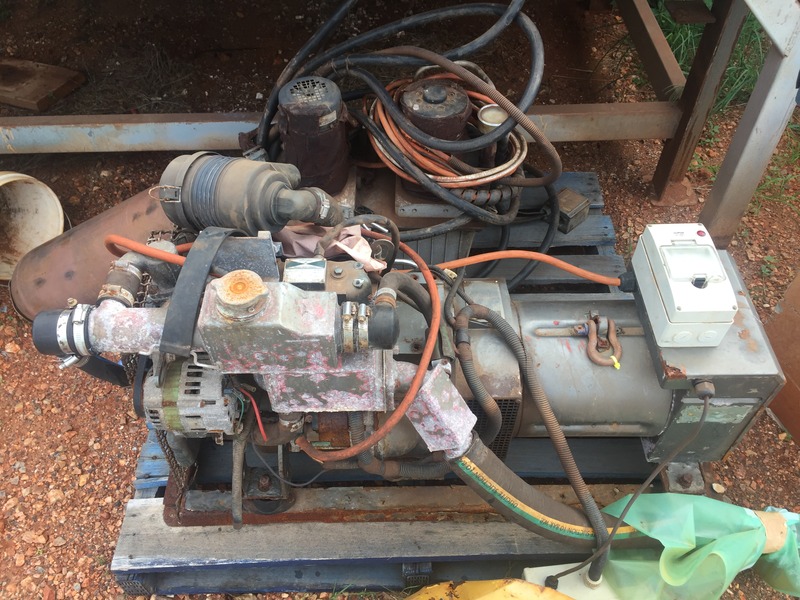 2004 yanmar diesel generator & power unit