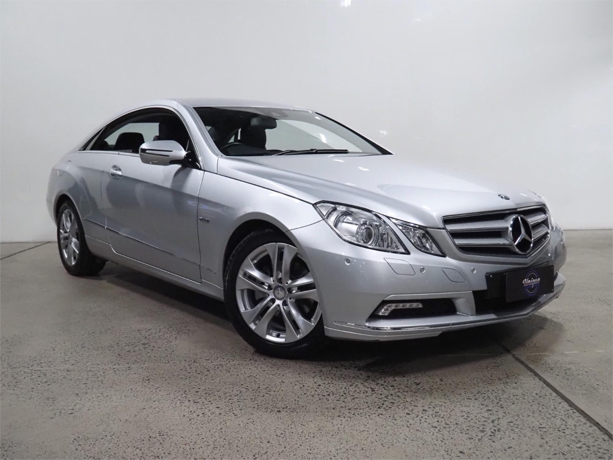 2009 mercedes-benz e250 207 cgi elegance 5 sp automatic 2d coupe