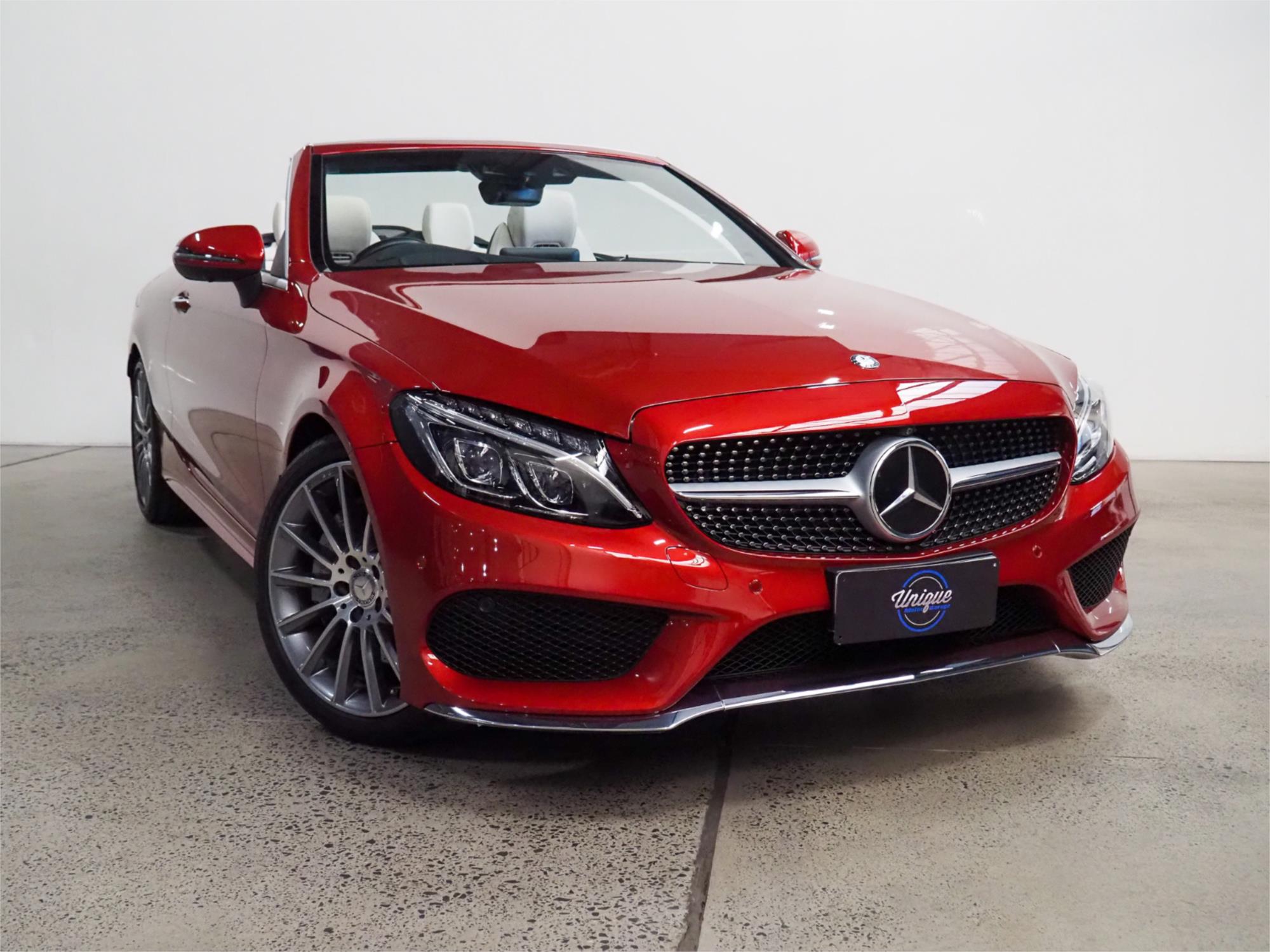 2016 mercedes-benz c300 205 my17 9 sp automatic g-tronic 2d cabriolet