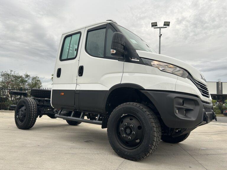 2024 iveco daily 70-180 4x4 crew cab chassis
