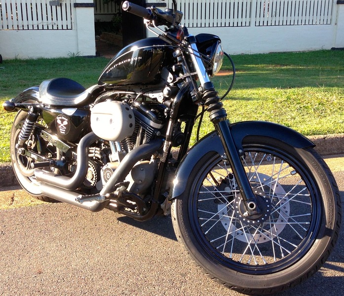2008 harley-davidson 1200cc xl1200n sportster nightster my08