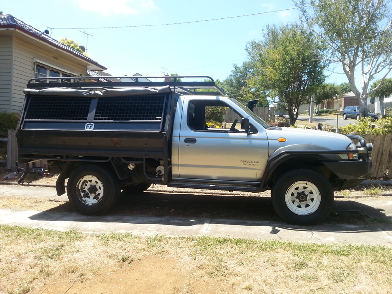 2003 nissan navara dx (4x4) d22