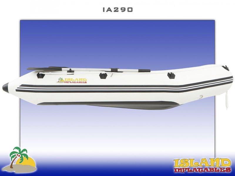Island Inflatable IA290 with 5.8Hp Parsun Outboard