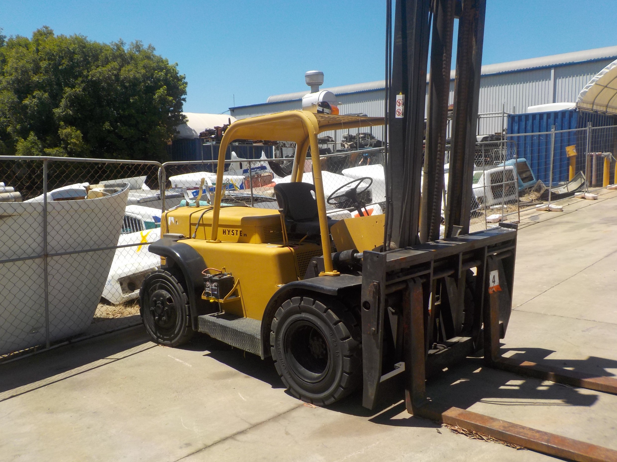 HYSTER H150F STD FORKLIFT JTFD4108270 JUST HEAVY EQUIPMENT