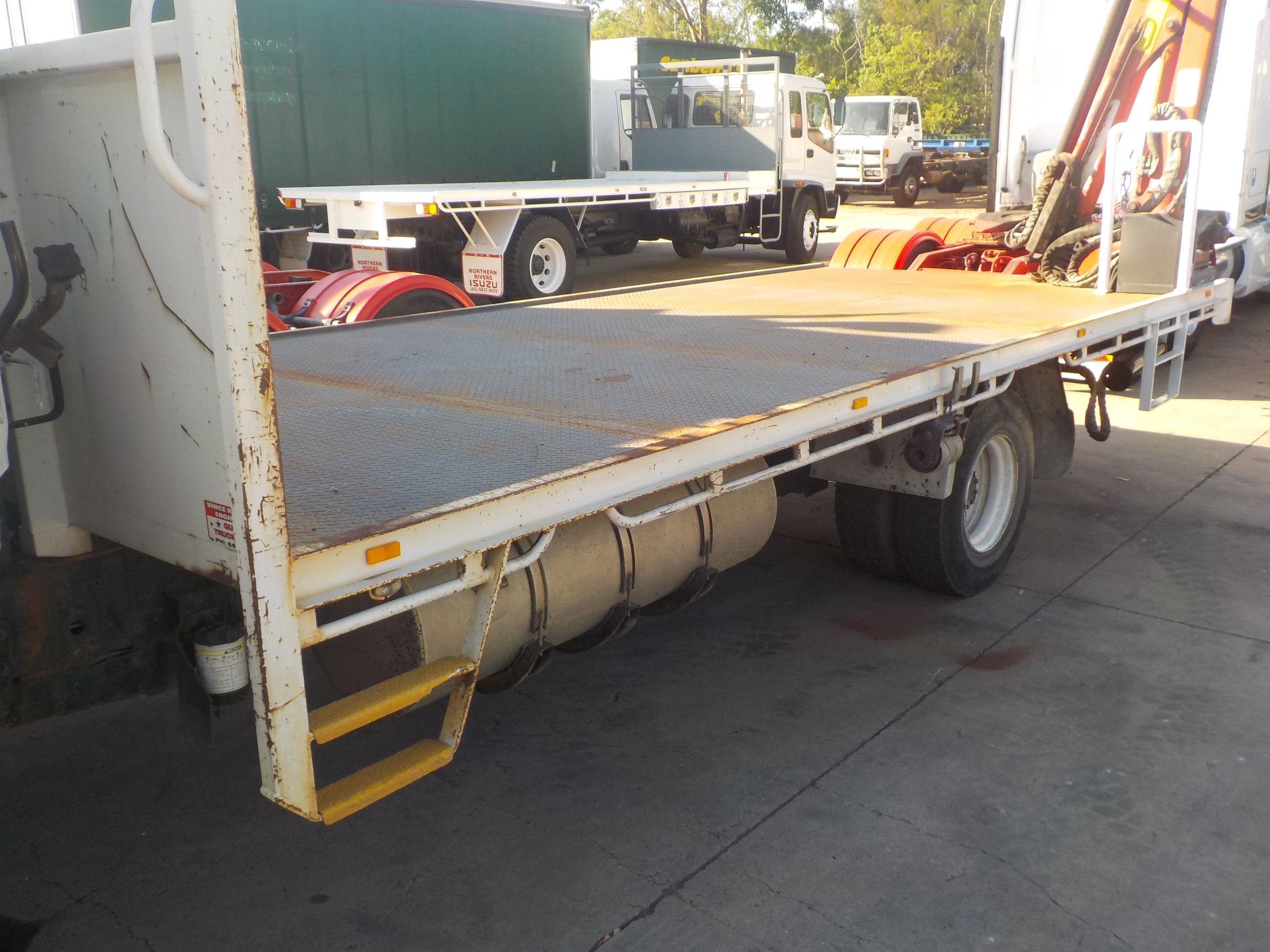 2002 HINO FC RANGER 5 MANUAL CRANE TRUCK JTHFD5087132 JUST HEAVY