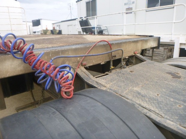1995 HAULMARK FLAT TOP TRAILER SEMI HAULMARK FLAT TOP A-TRAILER