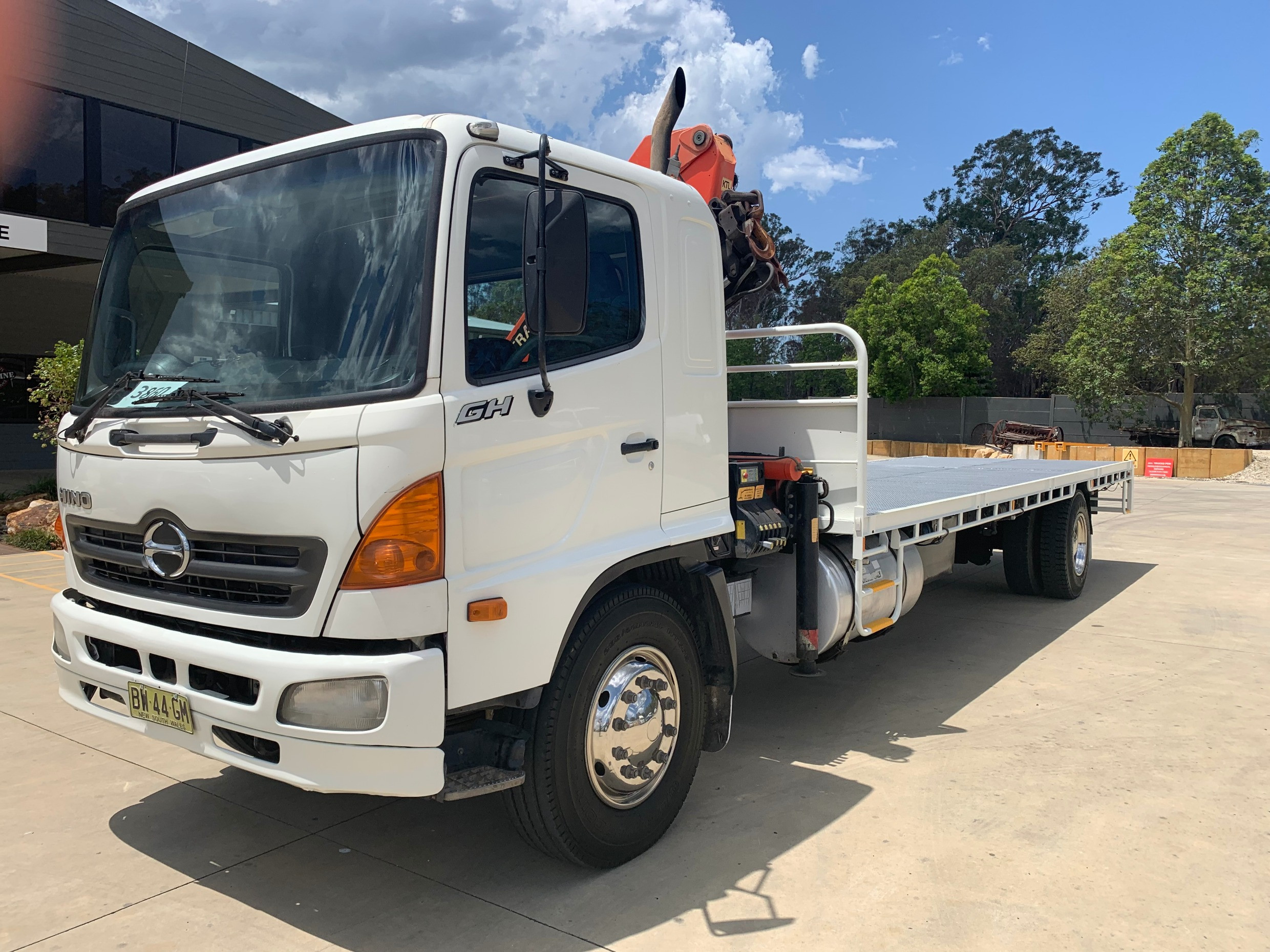 2007 HINO GH1J MANUAL CRANE TRUCK JTFD5086186 JUST TRUCKS