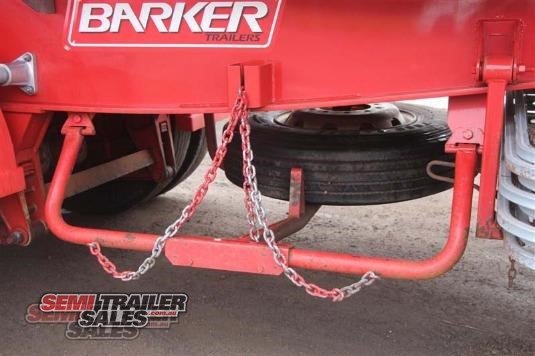 2011 BARKER DROP DECK TRAILER SEMI
