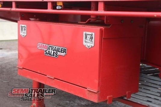 2011 BARKER DROP DECK TRAILER SEMI