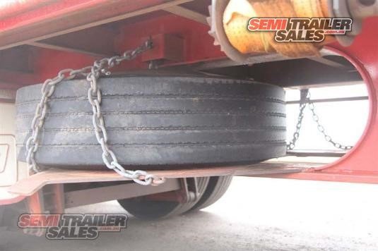 2011 BARKER DROP DECK TRAILER SEMI