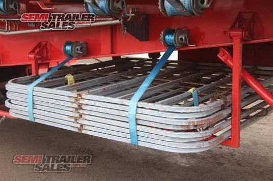 2011 BARKER DROP DECK TRAILER SEMI