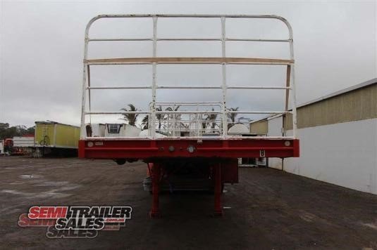 2011 BARKER DROP DECK TRAILER SEMI