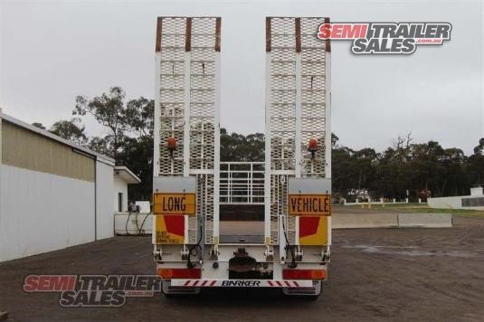 2011 BARKER DROP DECK TRAILER SEMI