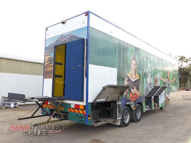 2007 CUSTOM SEMI MOBILE LIBRARY PANTECH TRAILER JTFD5092622 JUST TRUCKS