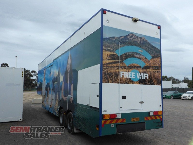 2007 CUSTOM SEMI MOBILE LIBRARY PANTECH TRAILER JTFD5092622 JUST TRUCKS