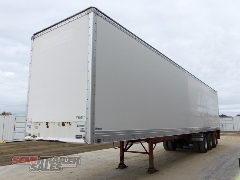 2008 VAWDREY 48FT 24 PALLET PANTECH TRAILER