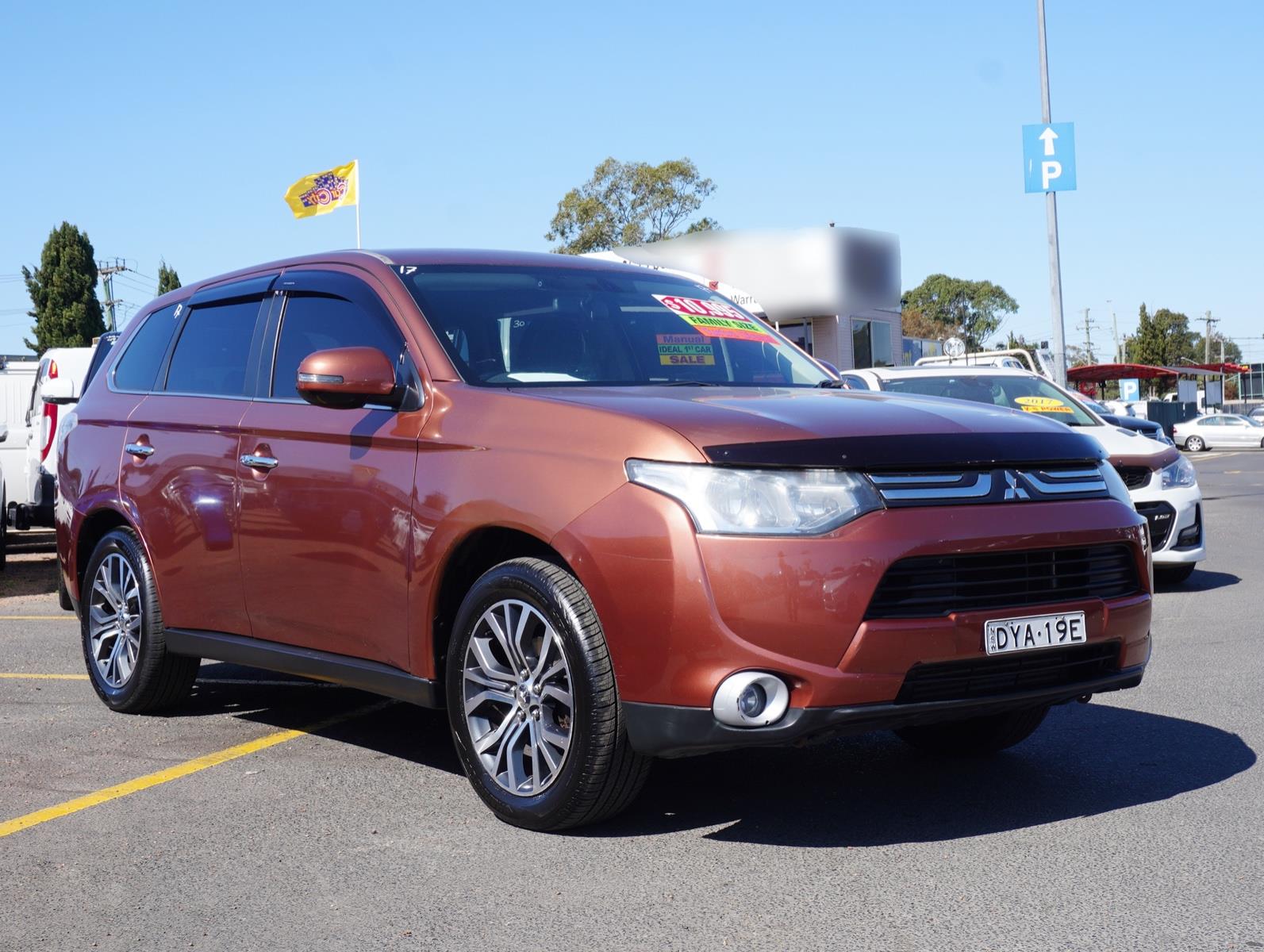 2013 MITSUBISHI OUTLANDER ZJ ASPIRE SPORTS AUTOMATIC WAGON