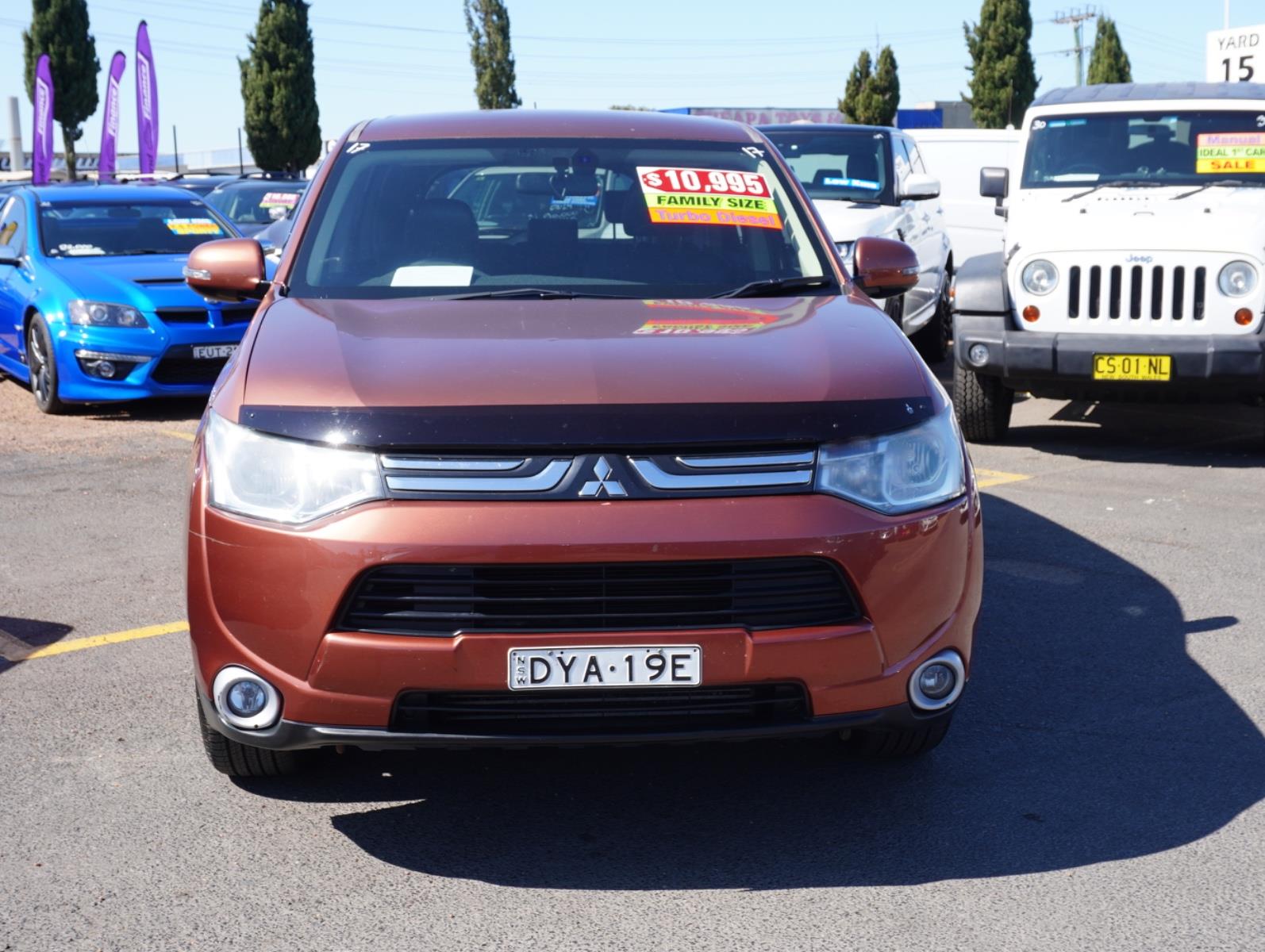 2013 MITSUBISHI OUTLANDER ZJ ASPIRE SPORTS AUTOMATIC WAGON