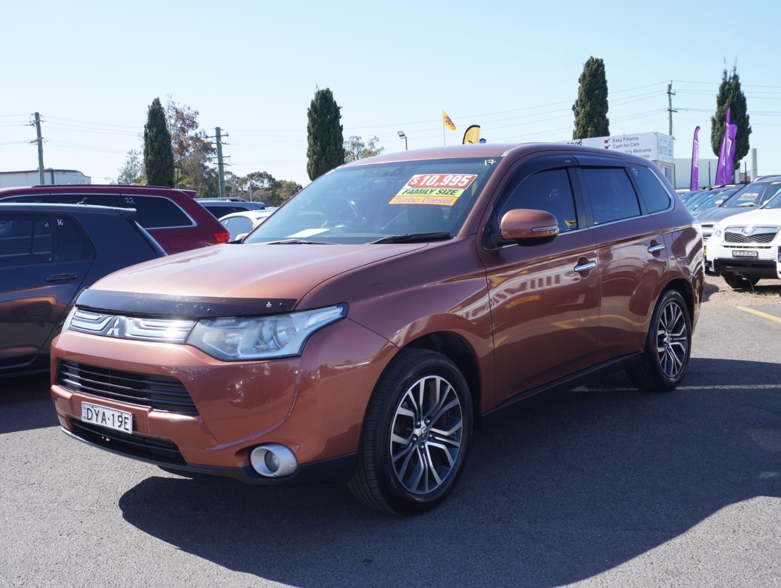 2013 MITSUBISHI OUTLANDER ZJ ASPIRE SPORTS AUTOMATIC WAGON