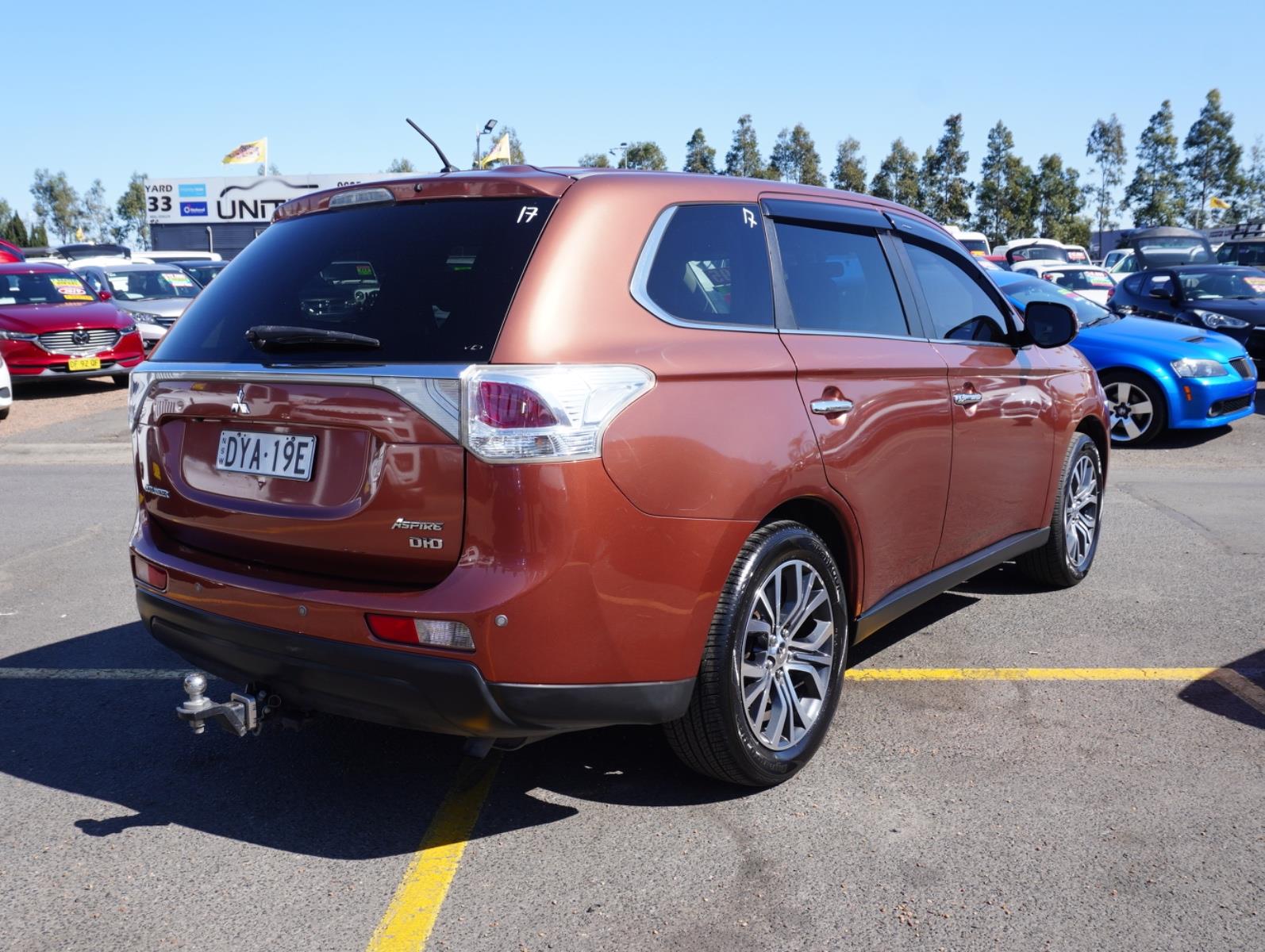 2013 MITSUBISHI OUTLANDER ZJ ASPIRE SPORTS AUTOMATIC WAGON
