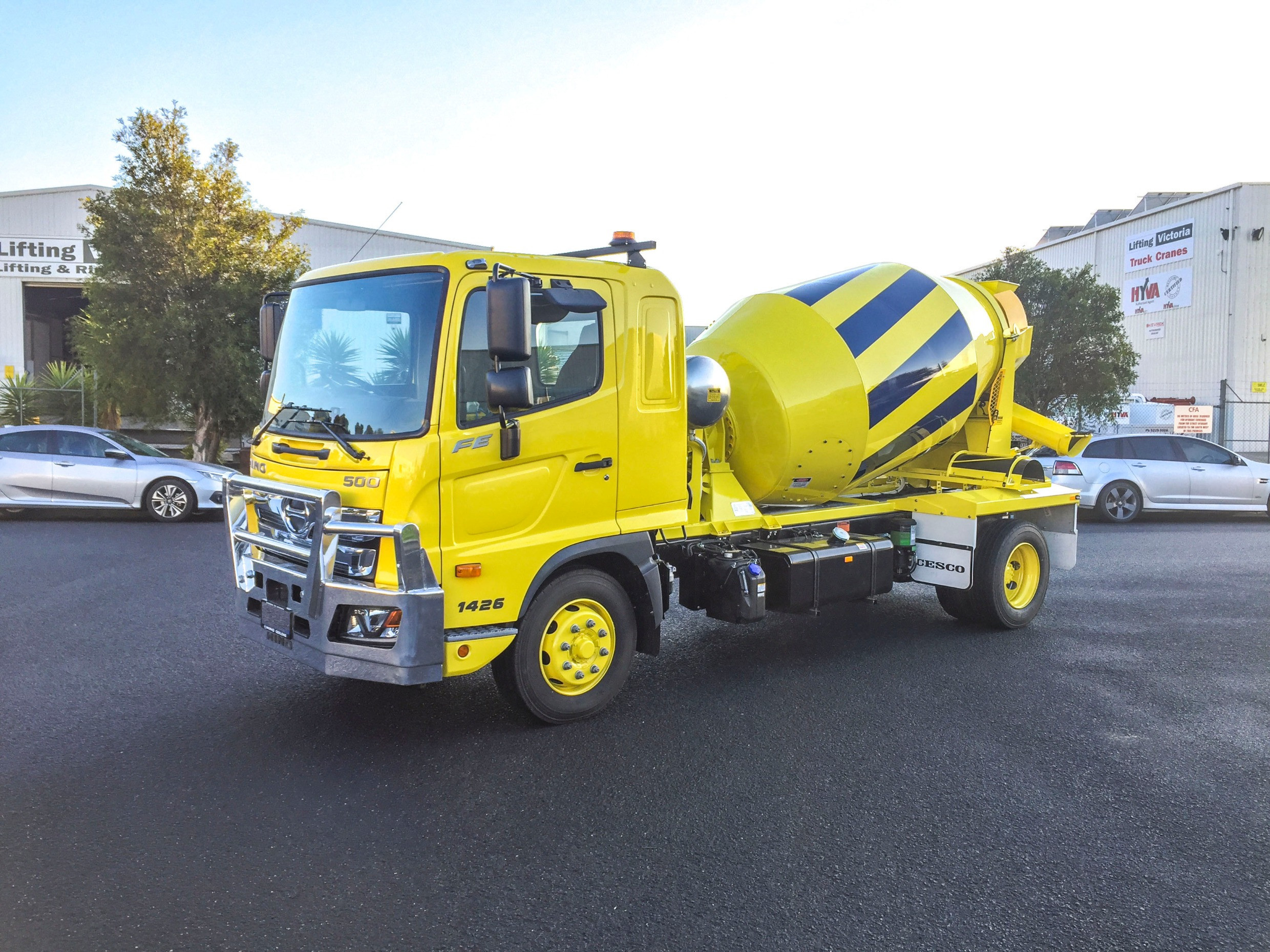 2021 HINO FE 1426-500 SERIES AUTOMATIC CONCRETE AGITATOR