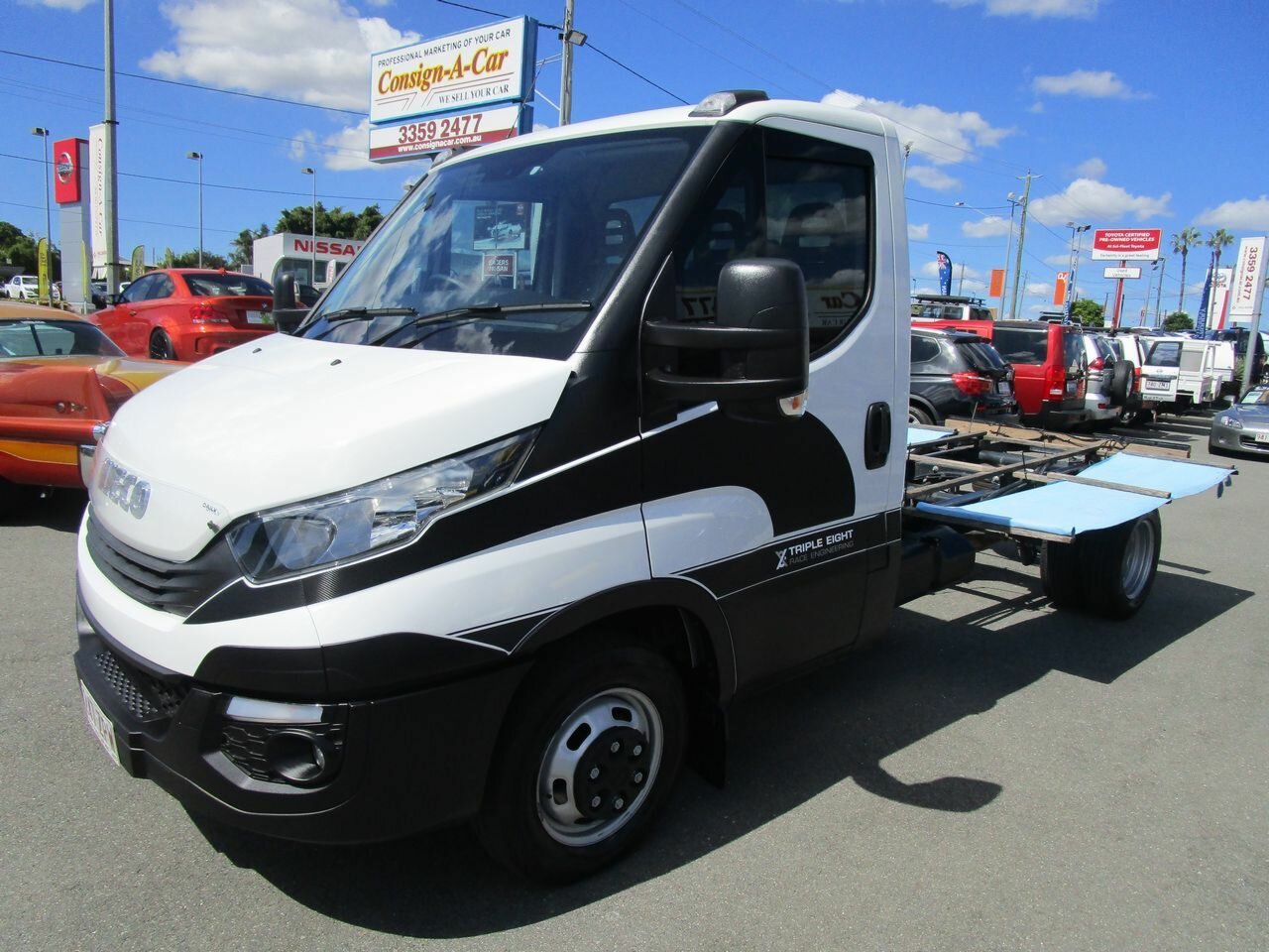 2018 IVECO DAILY CAB CHASSIS JTFD5093457 JUST TRUCKS