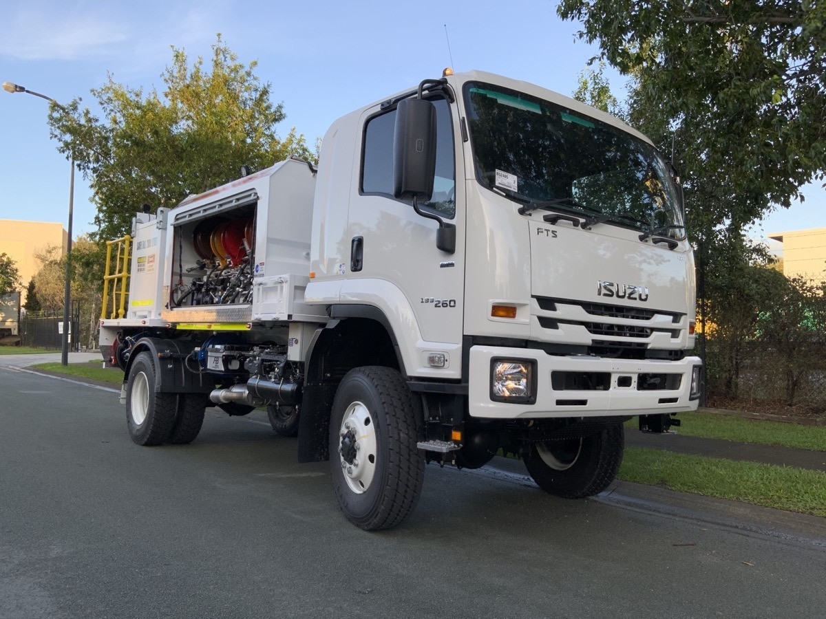 2024 ISUZU FTS 139-260 TRUCK FTS 139-260 AUTOMATIC SERVICE BODY