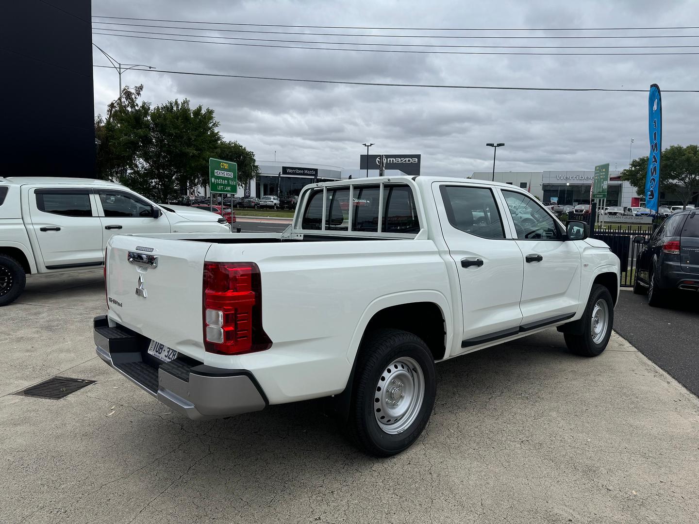 2024 MITSUBISHI TRITON MV MY24 GLX (4x2) 6 SP AUTOMATIC DOUBLE CAB P/UP