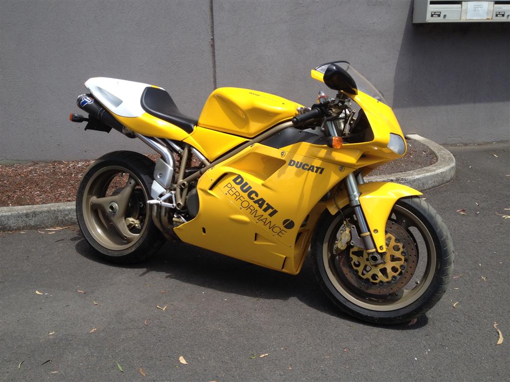 1998 Ducati 748SPS NOS 91370471A Originale 224 Pagina Owners Manuale