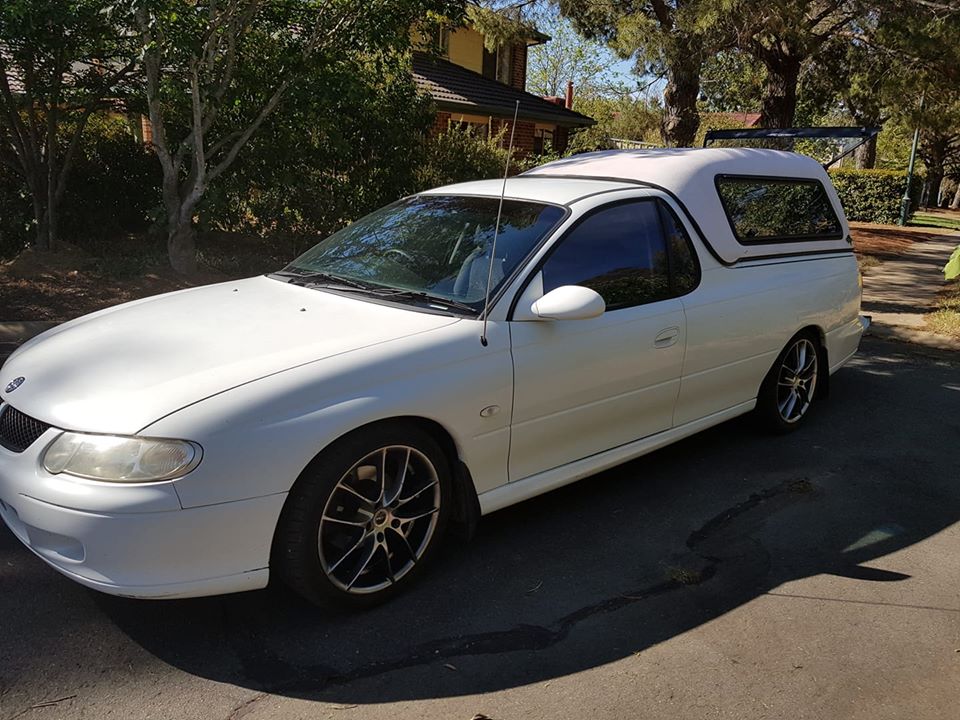 2002 HOLDEN COMMODORE VY 5 SP MANUAL UTILITY