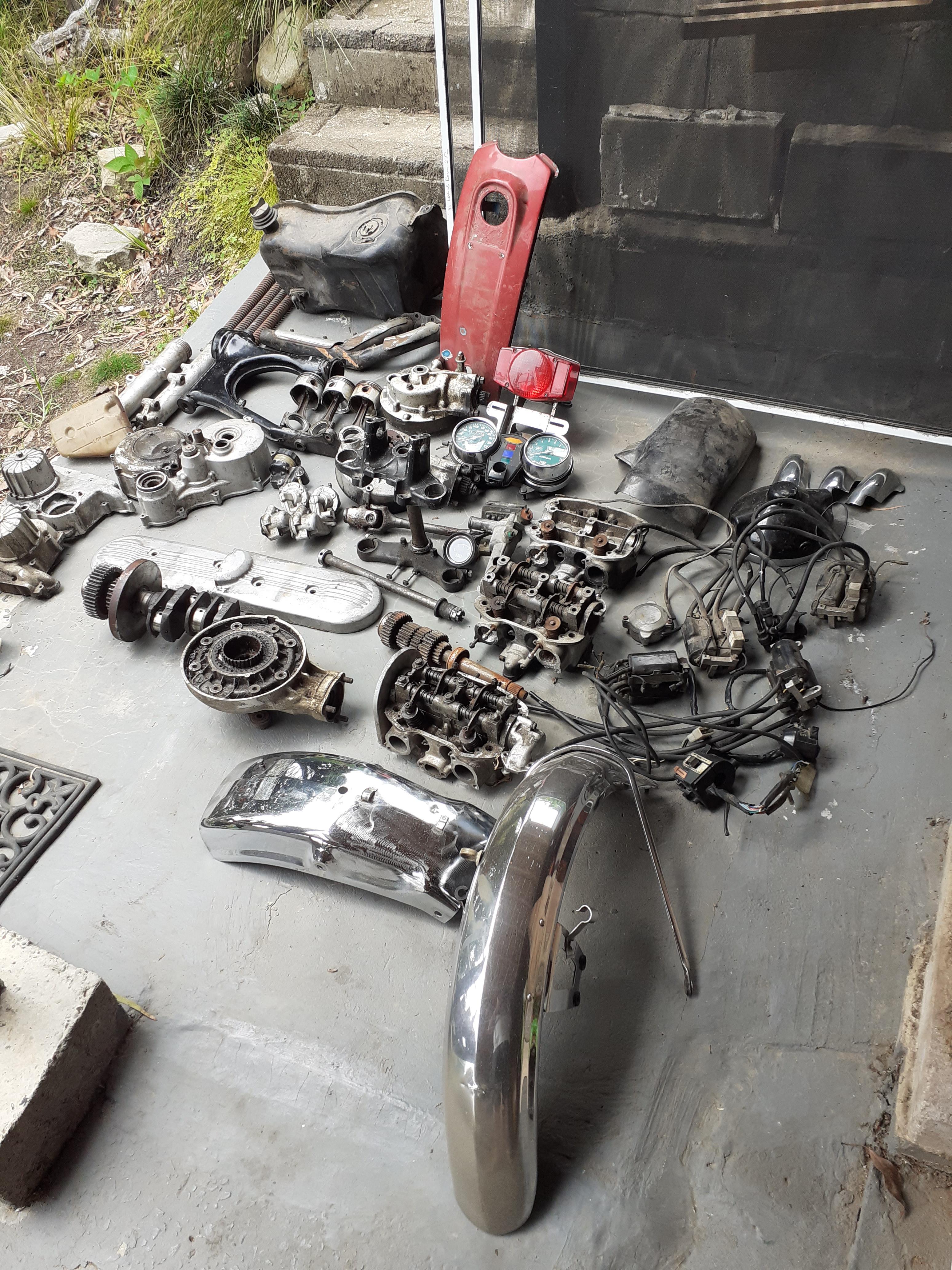 GOLDWING 1975 PARTS