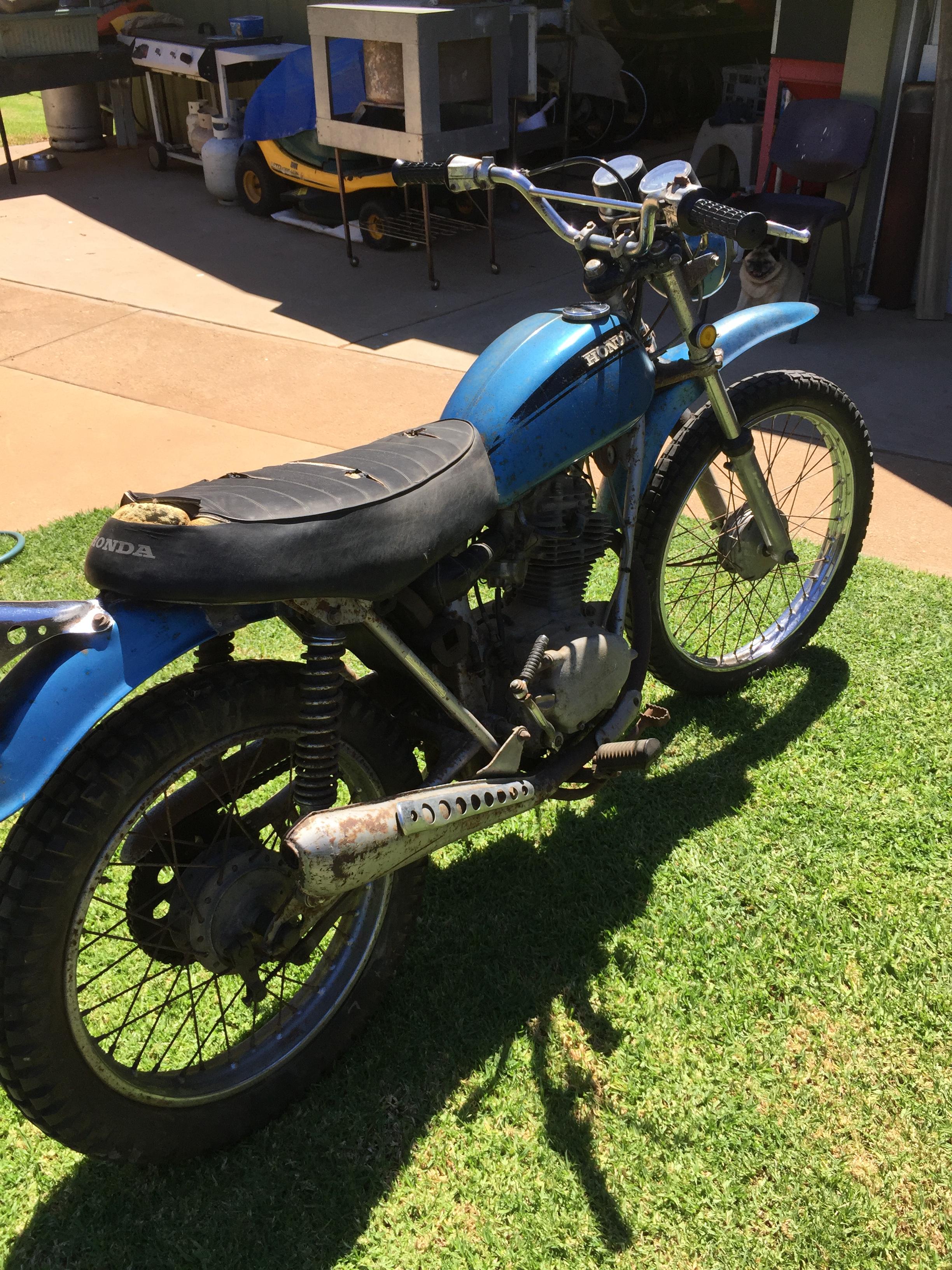 1971 honda sl125