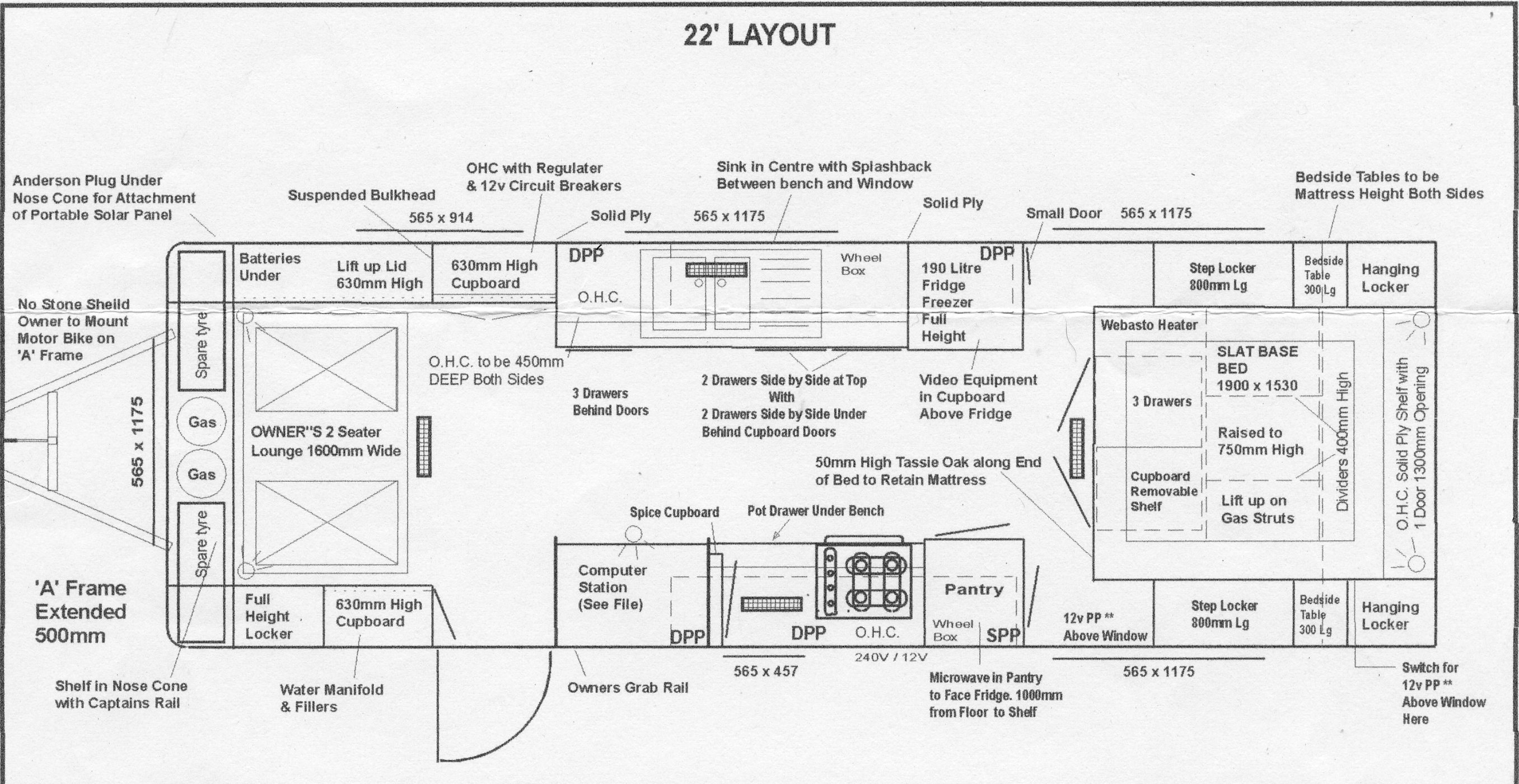 2005 BUSHTRACKER 22' OFF ROAD CARAVAN JFW5187960 JUST 4X4S