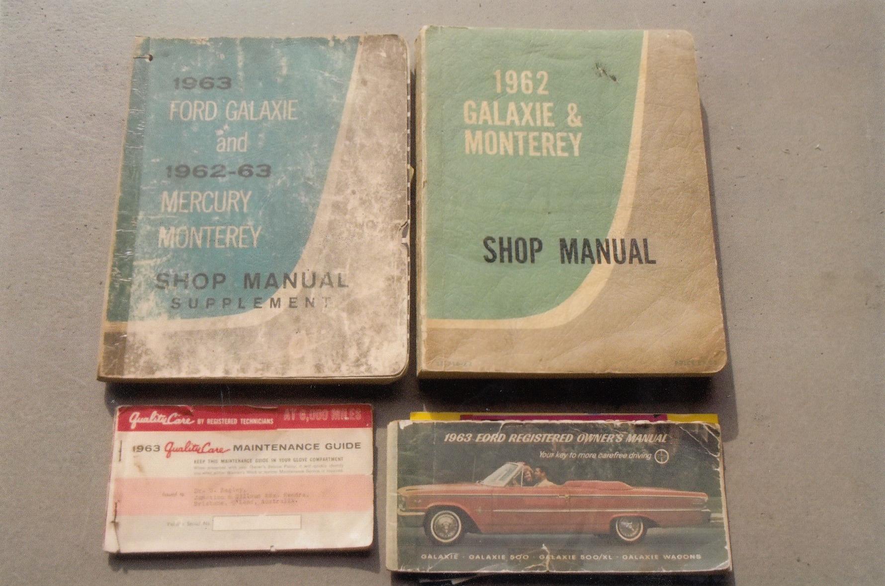 GALAXIE 196263 MANUALS JPM5187640 JUST PARTS