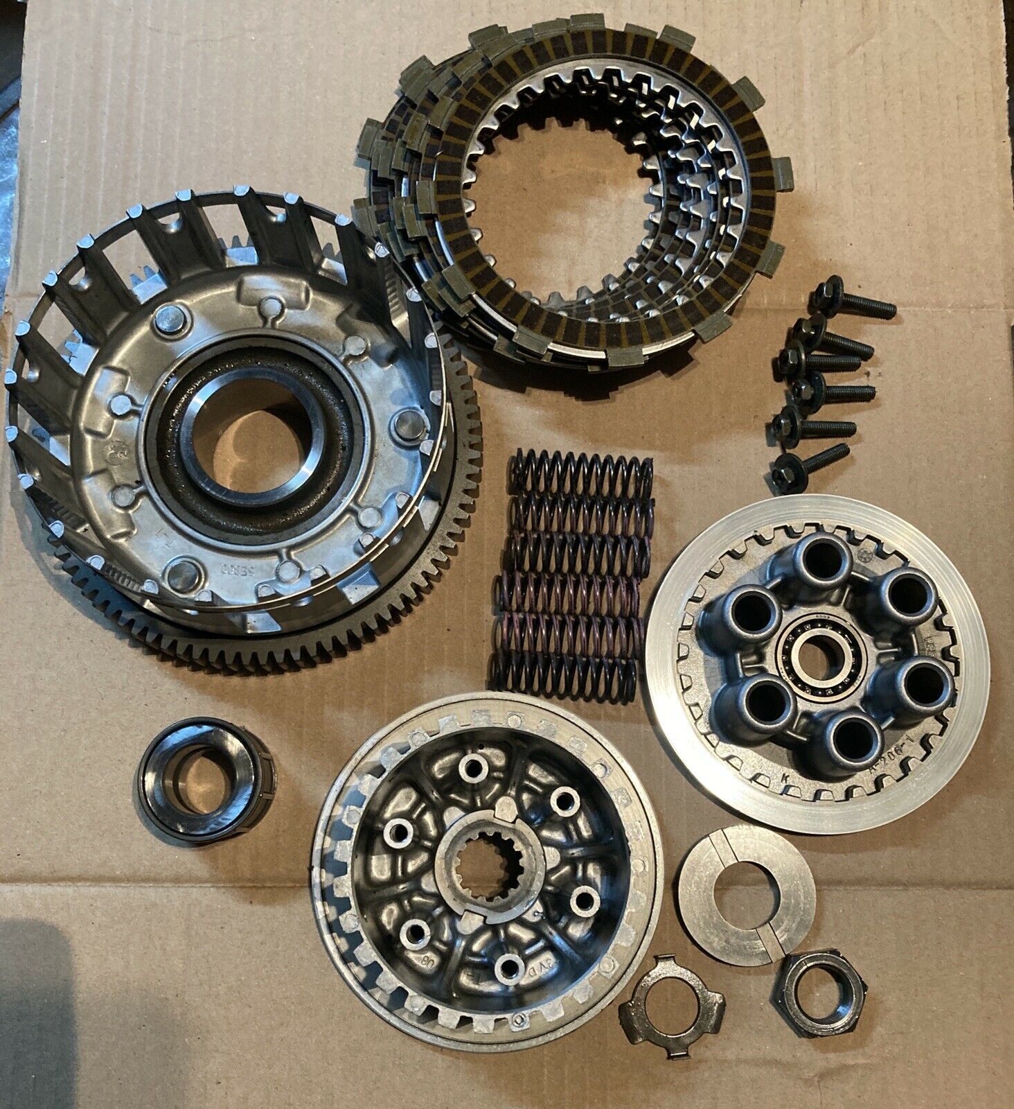 YAMAHA R6 9902 COMPLETE CLUTCH JPW5202161 JUST PARTS