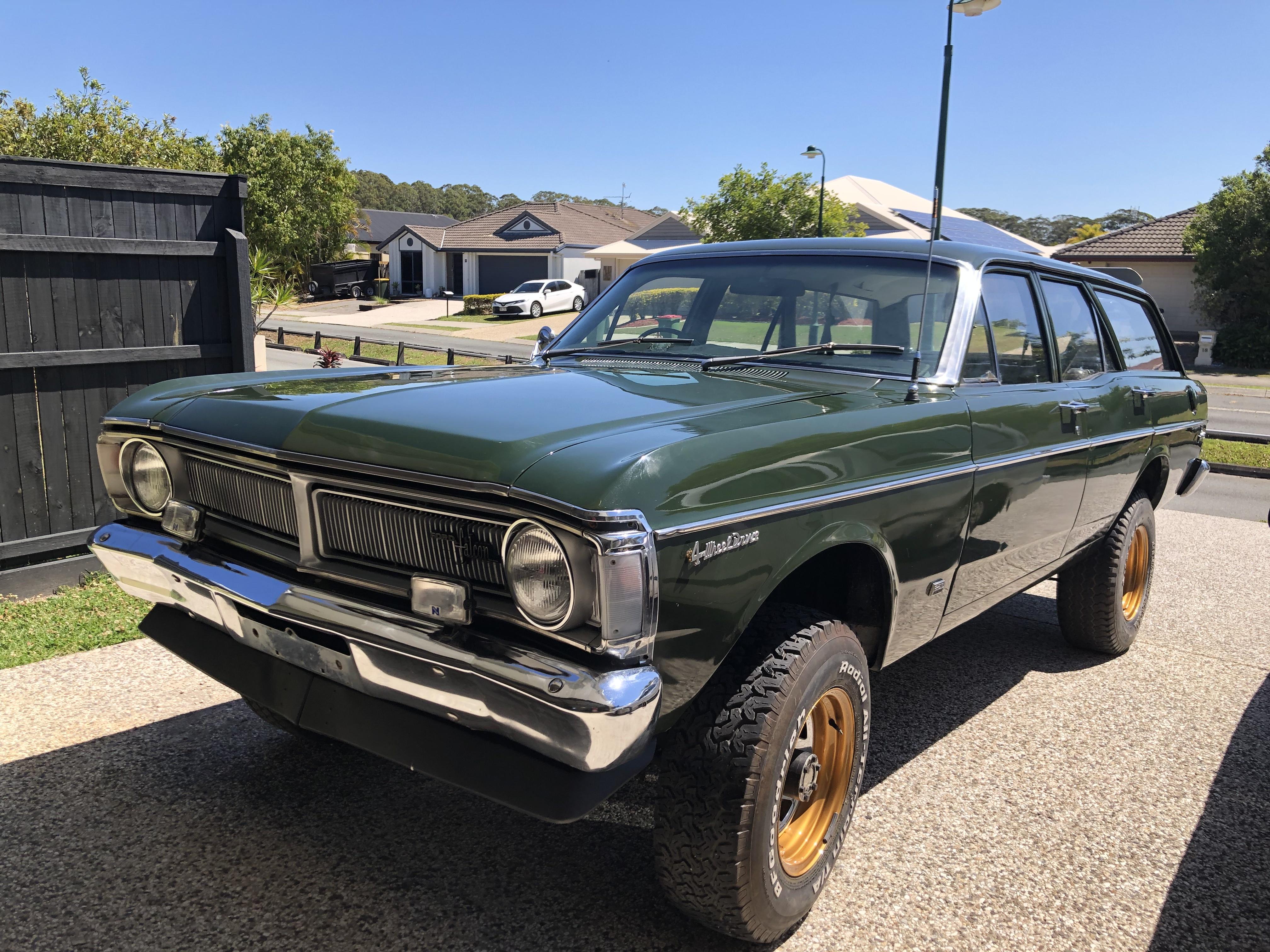 1971 FORD FALCON XY 4X4 WAGON JCW5214631 JUST CARS