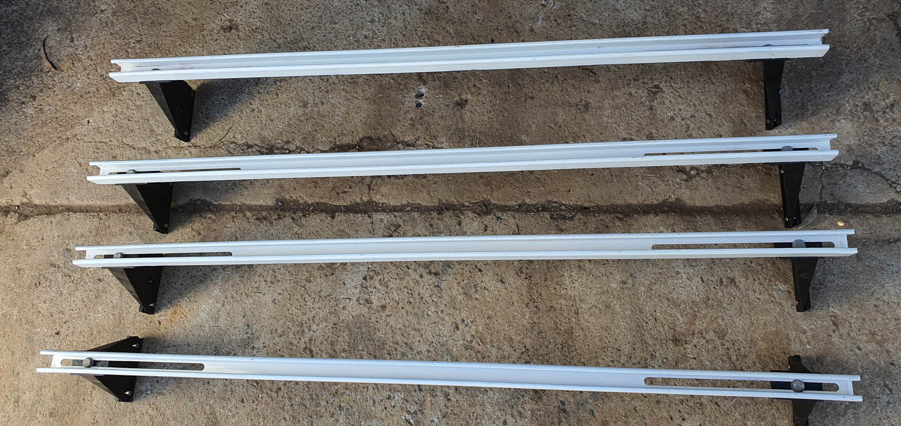 UNISTRUT ROOF RACKS FOR HIGH ROOF VEHICLE WITH GUTTERS JPW5220382