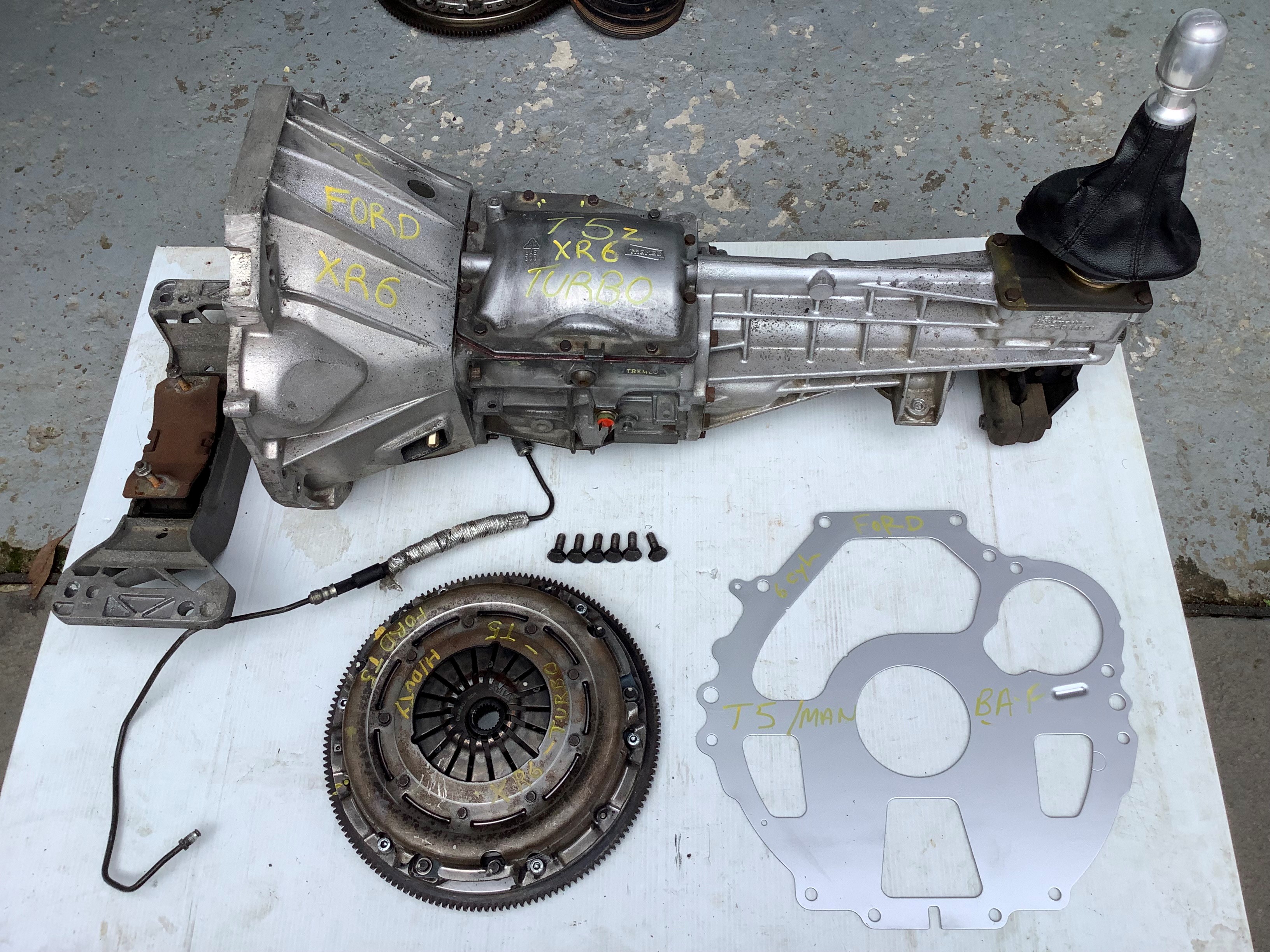 FORD T5Z XR6 TURBO TRANSMISSION PACKAGE JPM5222544 JUST PARTS