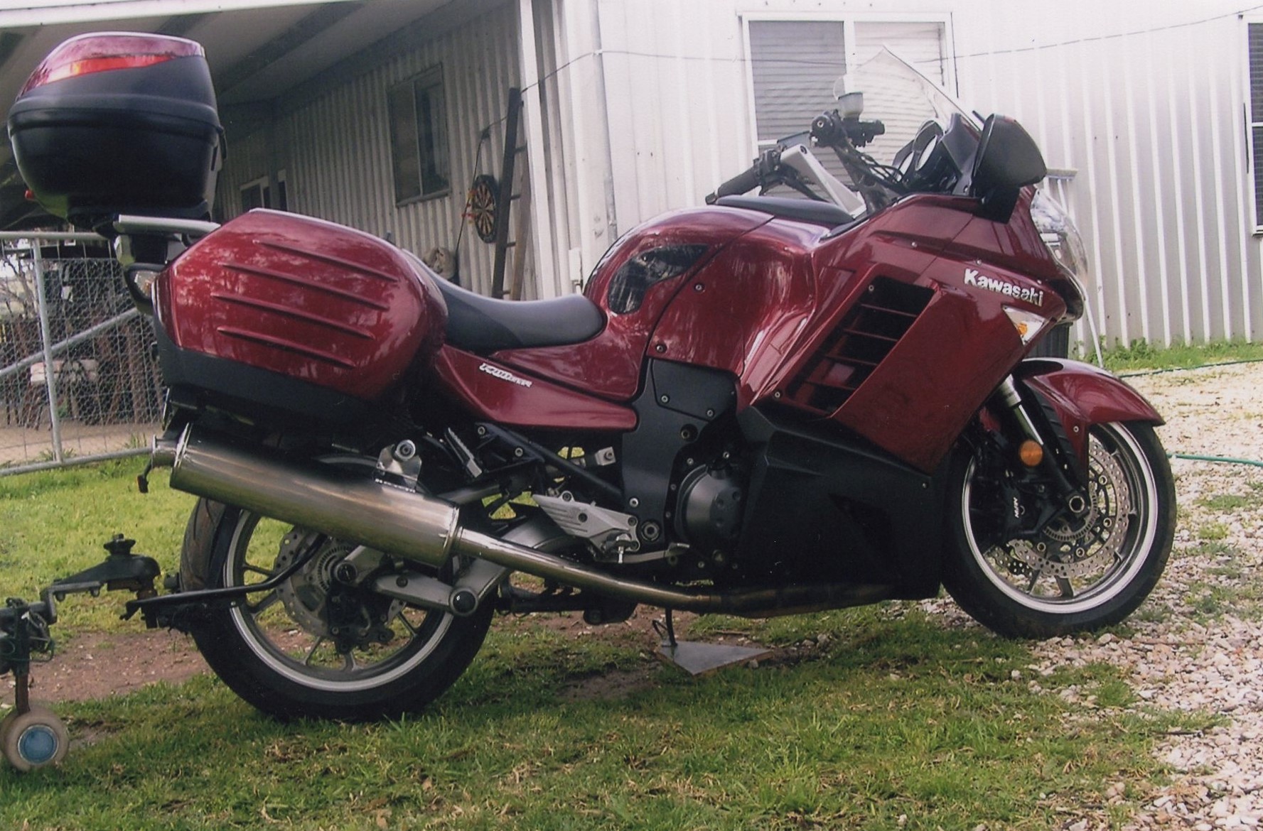 kawasaki 1400 gtr 2008