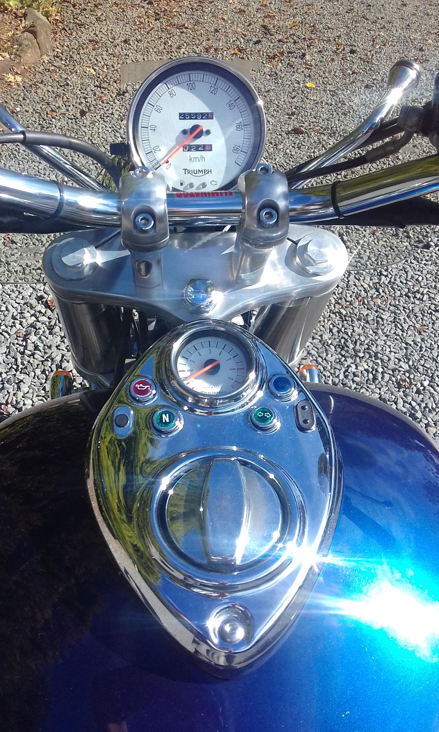 2009 TRIUMPH SPEEDMASTER 900CC CRUISER JBW5238069 JUST BIKES