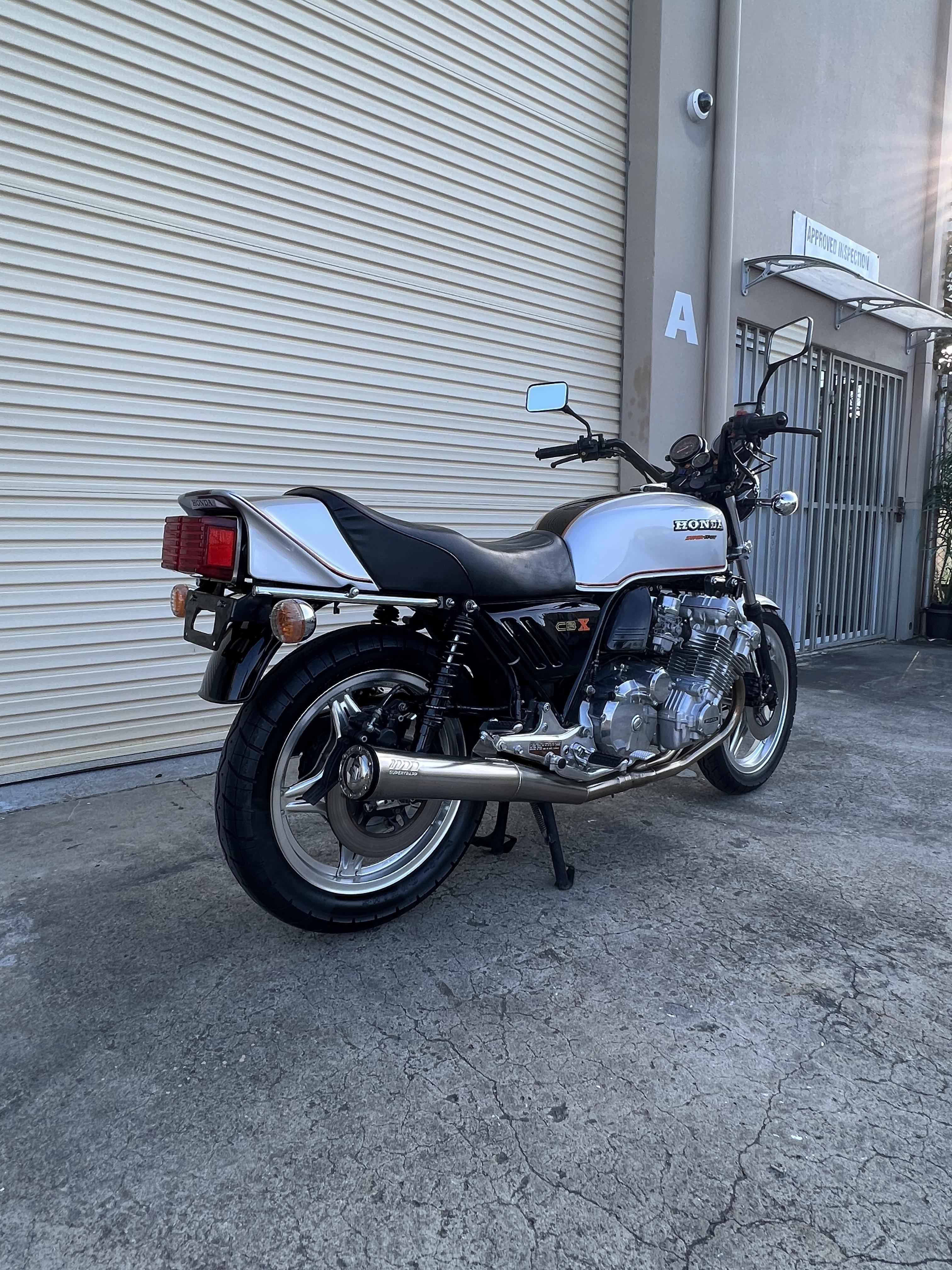 PIT Replica Seat Cover For Honda CBX 1000 Super Sport 1978-1980 – Black PVC
