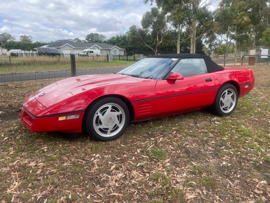 1988 CHEVROLET CORVETTE C4 CONVERTIBLE - JCM5251768 - JUST BIKES