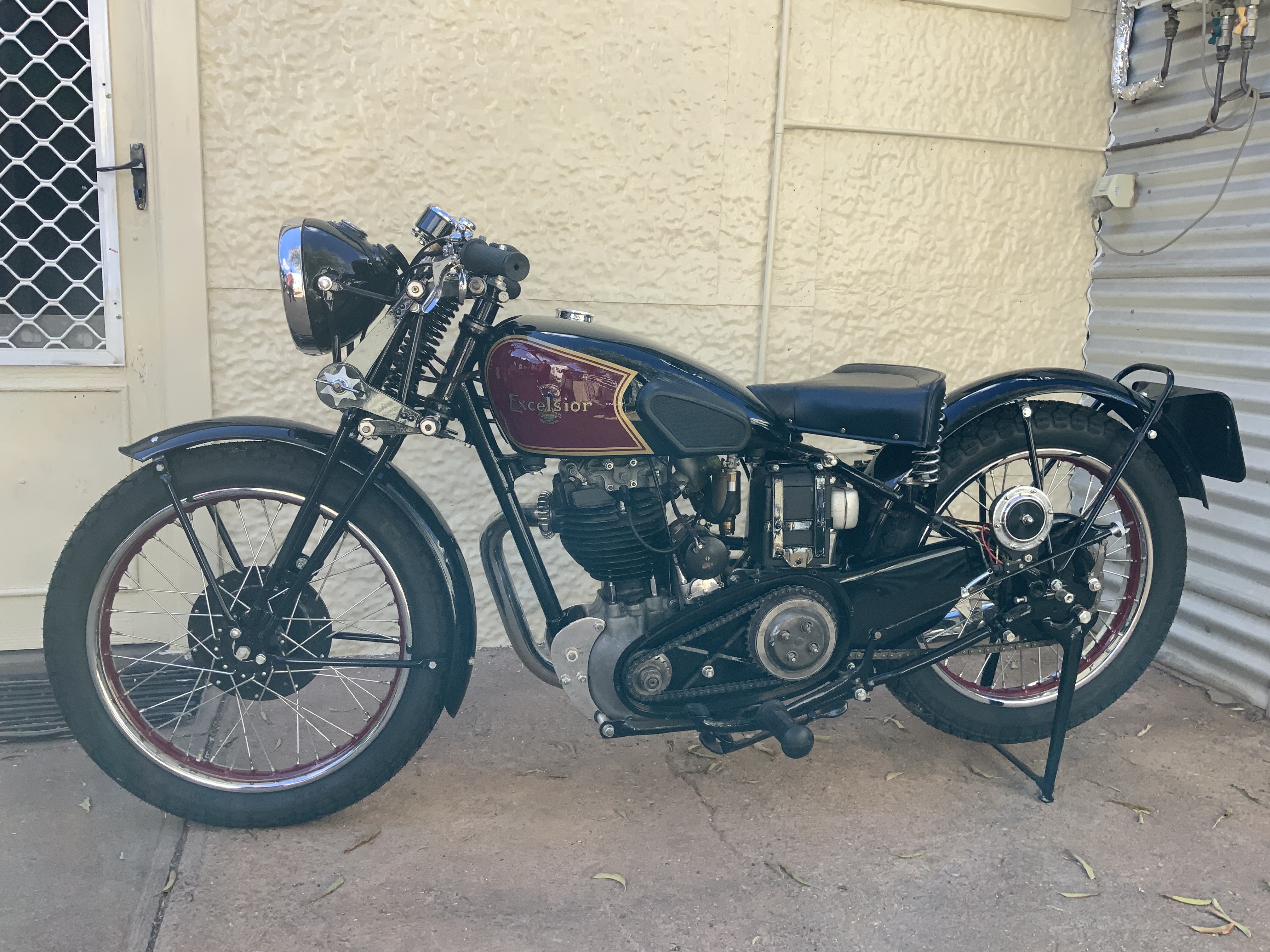 1938 EXCELSIOR MANXMAN ROAD