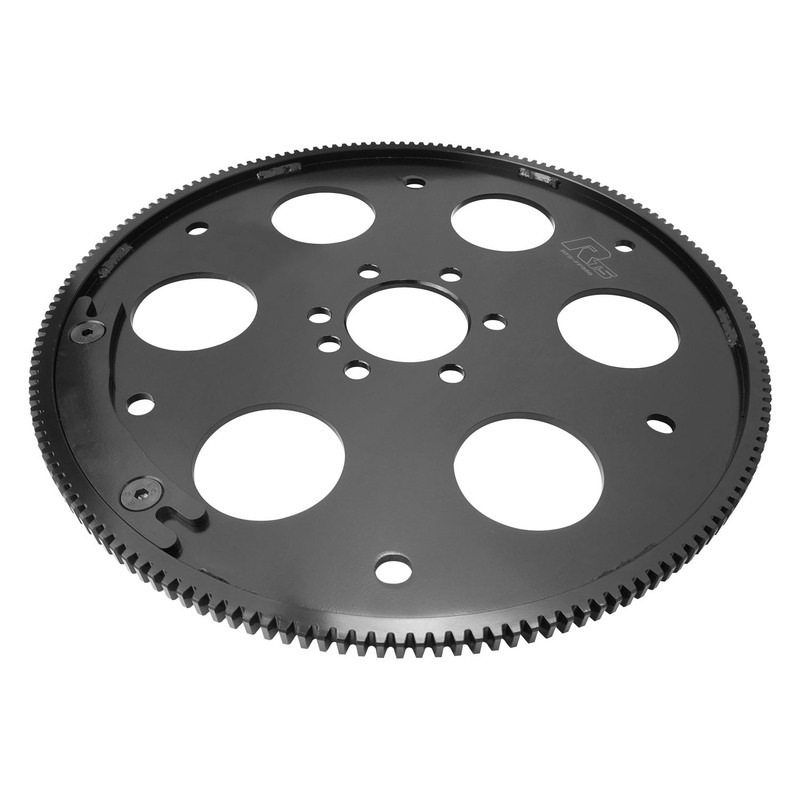 RTS Transmission Flexplate, Black Premium Series, SB & BB Chevrolet, TH350, TH400, 700R4, 168-Tooth, Internal & External Balance, Each
