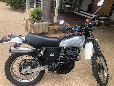 1980 YAMAHA TT500 TRAIL